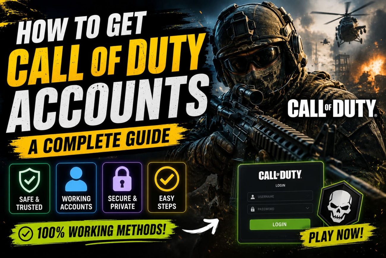 How to Get Free Call of Duty Accounts & Passwords: A Complete Guide