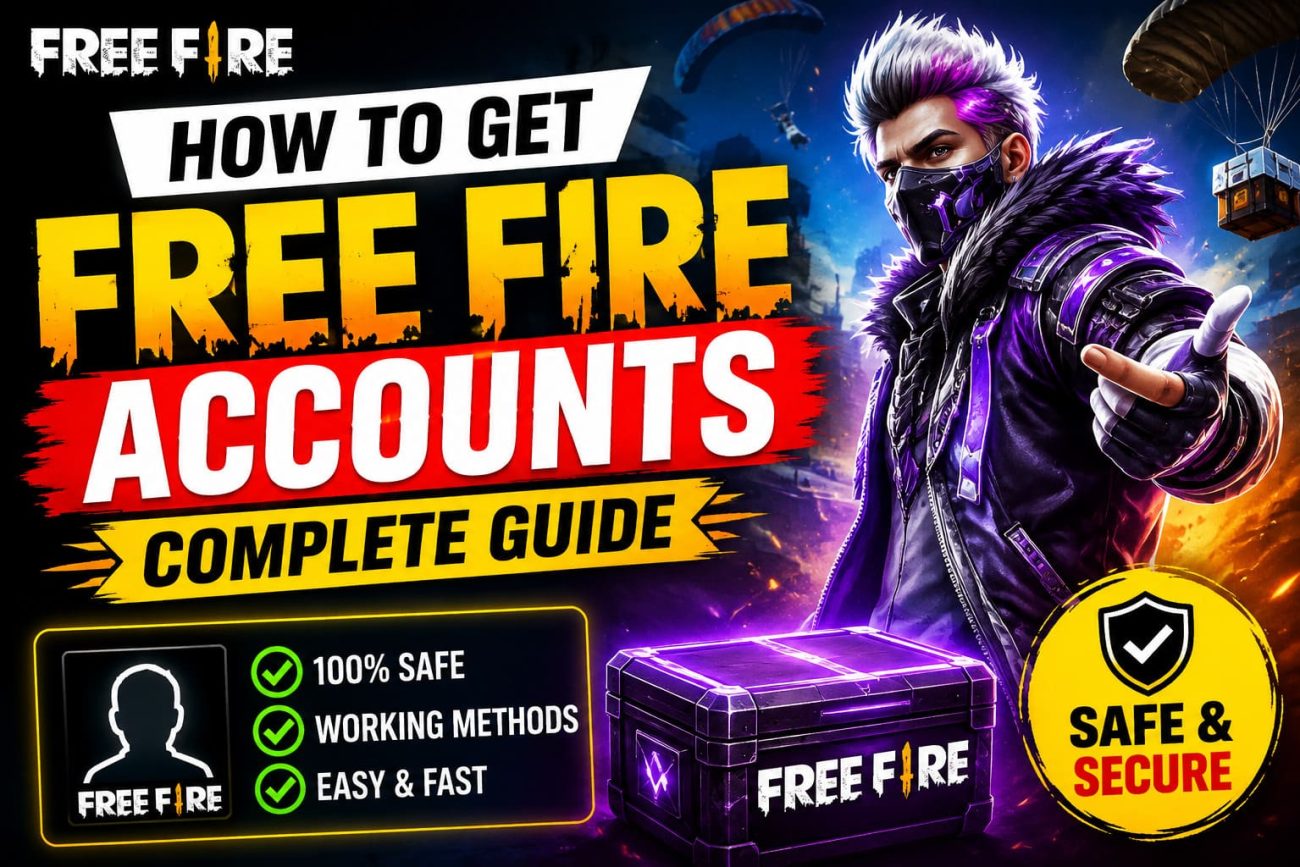 How to Get Free Accounts & Passwords On Free Fire: A Complete Guide