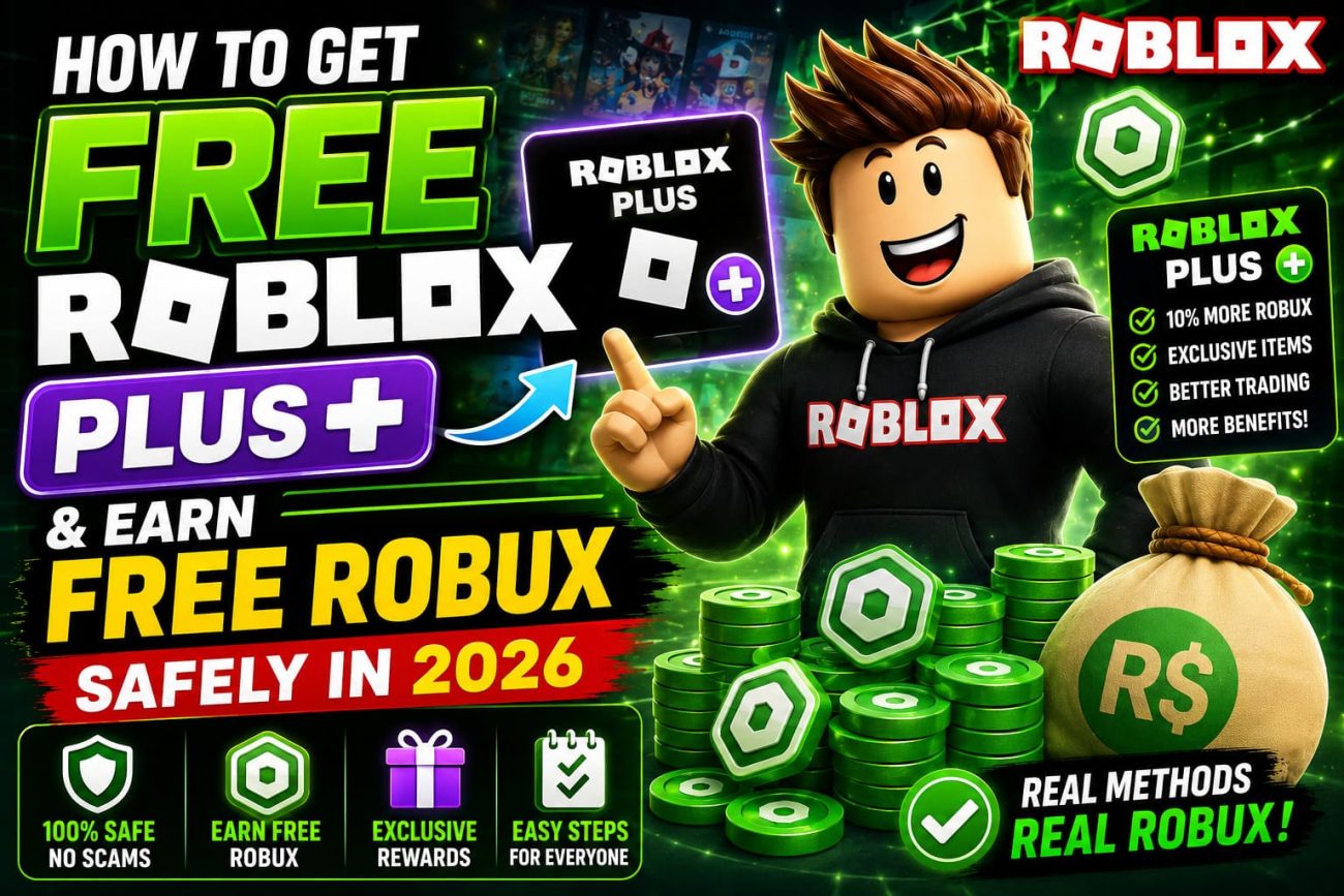 How to Get Free Roblox Plus & Earn Free Robux Safely in 2026