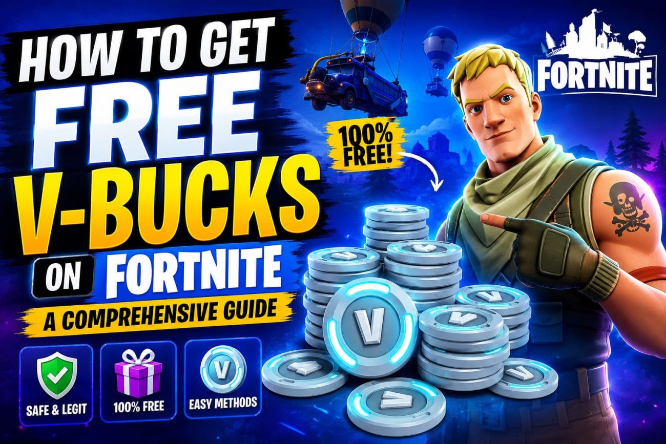 How to Get Free V-Bucks On Fortnite: Easy Ways Every Player Should Know