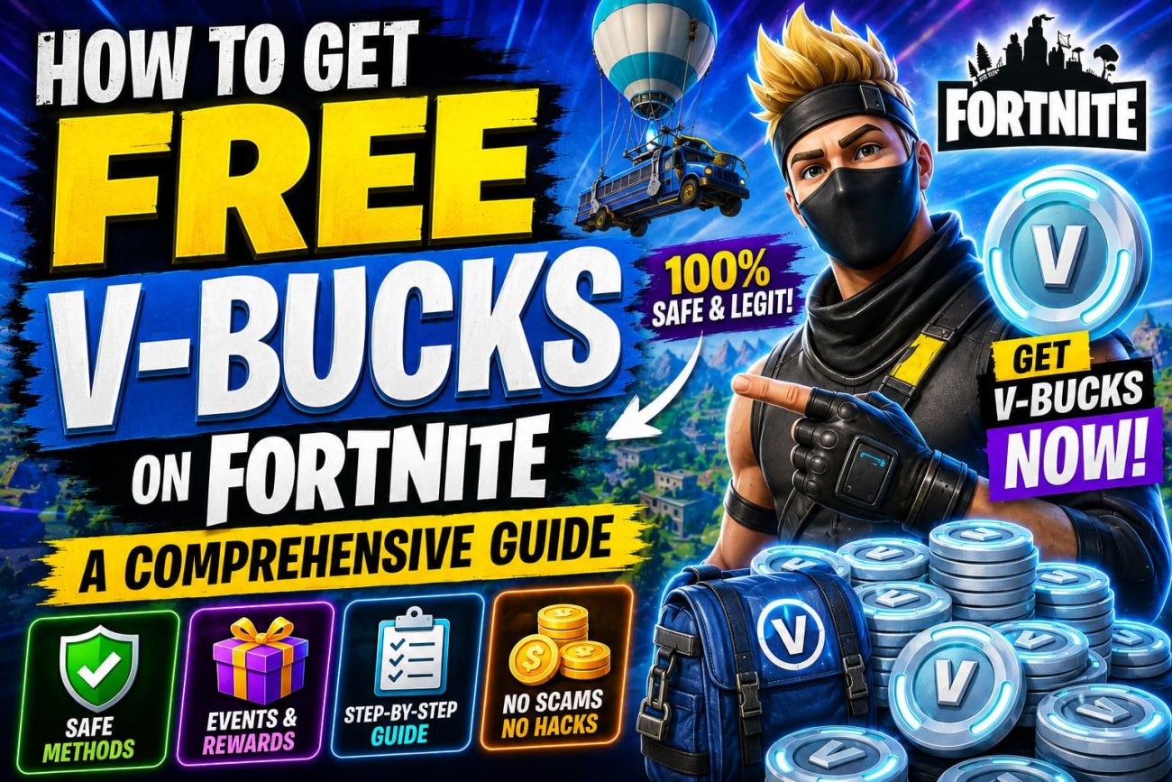 How to Get Free V-Bucks on Fortnite: A Comprehensive Guide