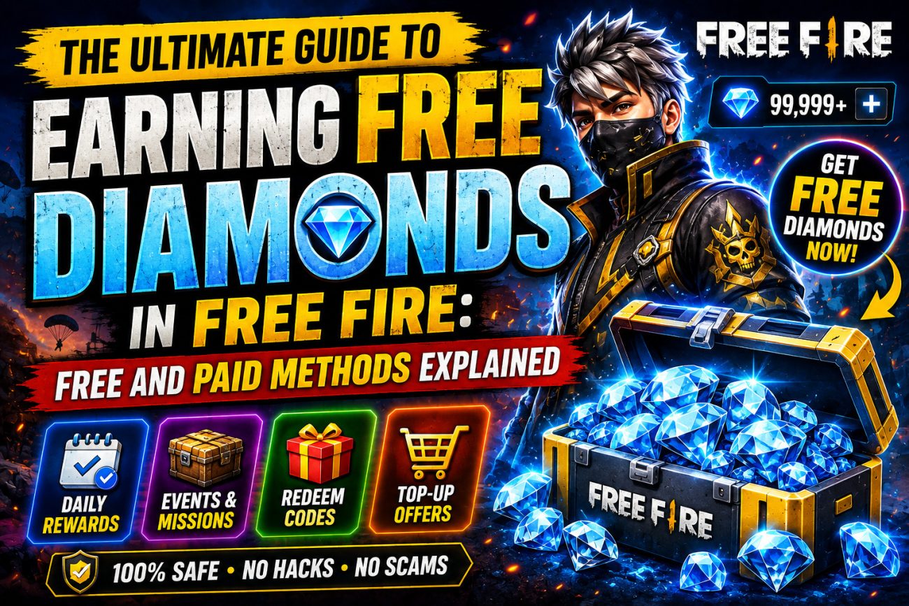 The Ultimate Guide to Earning Free Diamonds in Free Fire: Free and Paid Methods Explained